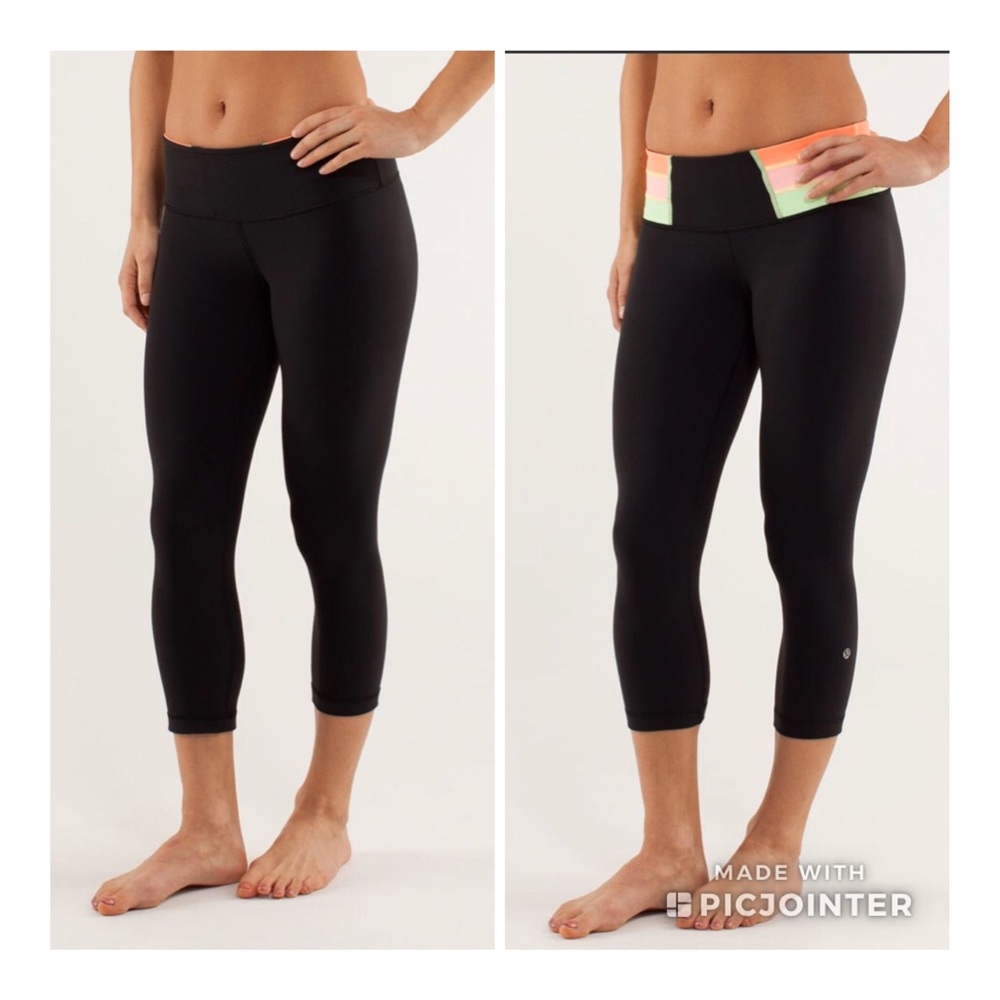 Lululemon Wunder Under reversible crop 4